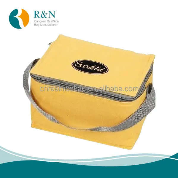insulated freezer reusable cooler bag,IcePack Lunch Box made of non woven material,cooler bottle bag