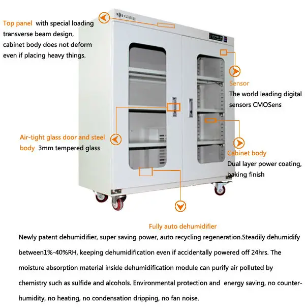 Auto Humidity Proof Electronic Component Dry Cabinet