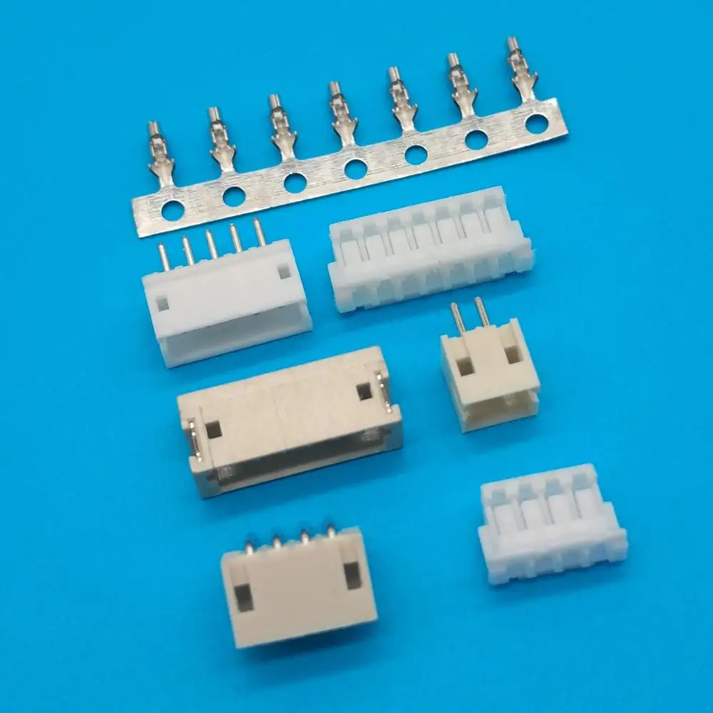 JST ZH series DIP wafer horizontal ZR vertical pin header PCB connectors