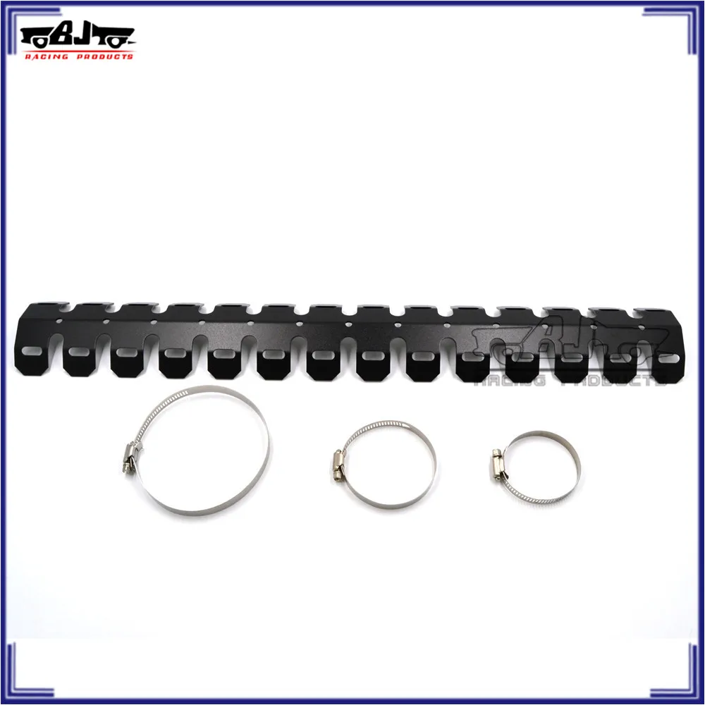 BJ-EHS-004 Exhaust Muffler Pipe Heat Shield Cover Guard for 2 stroke engine bike