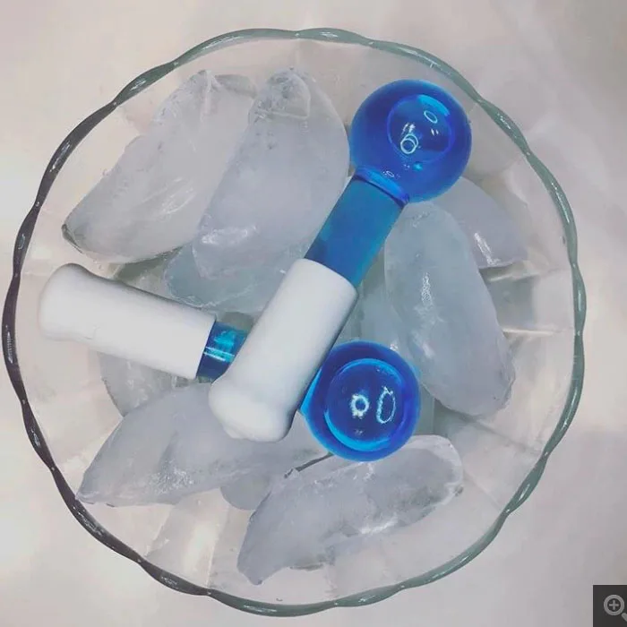 
Small Body Massage Cooling globes Muscle Pain Relief Relax Massager Tool 