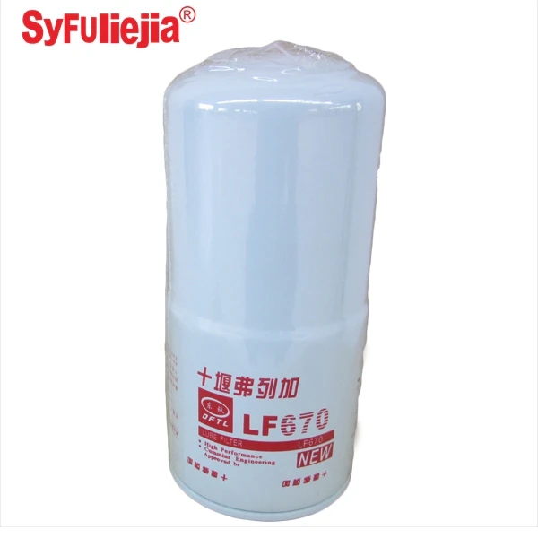 Запчасти для дизельного генератора 3889310 смазочный масляный фильтр LF670