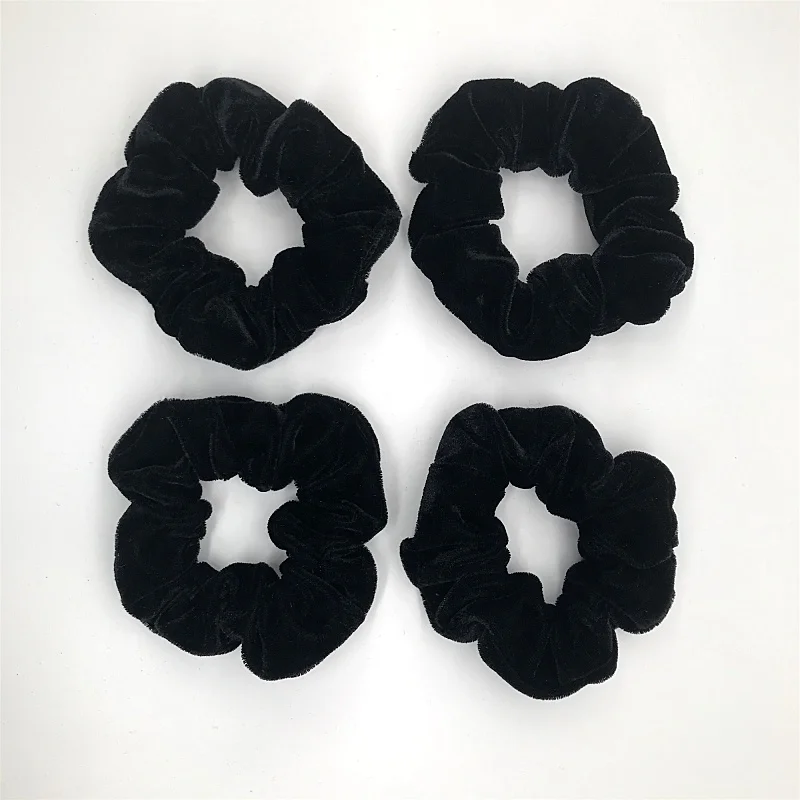 Hair Scrunchies Velvet Elastic Hair Bands Scrunchy Hair Ties Ropes Scrunchie for Women or Girls