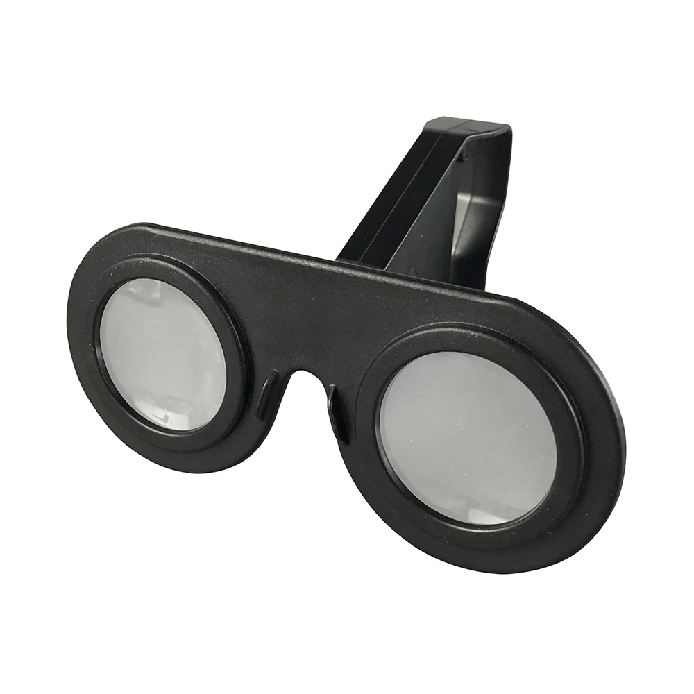 Mini Plastic Foldable VR Glasses / 3D Virtual Reality Glasses for 3.5-6.0 Inches Mobile Phone