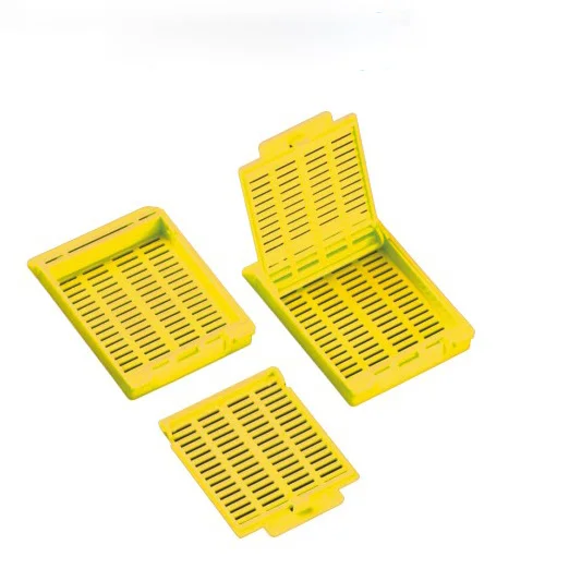 Embedding Cassettes (Histology-Strip holes with Detachable lid)