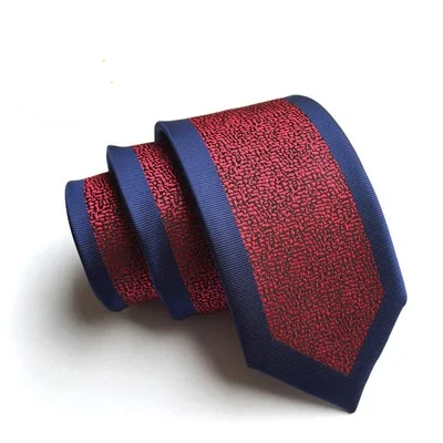 
Wholesale Ties014 New Personality Fashion Jacquard 6cm Narrow Positioning Polyester Tie 