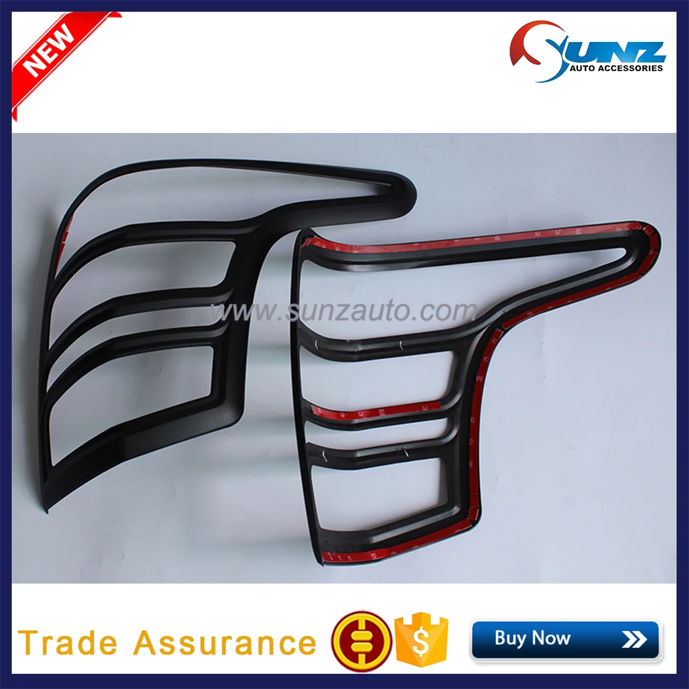 YCSUNZ Tail Light Cover For Mitsubishi Triton L200 2015 2016 2017 ABS Matte Black Rear Light Cover
