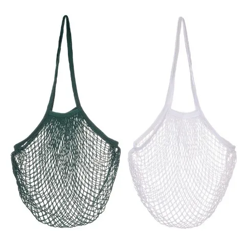 
Рыболовная сеть в стиле с вырезами, сумка на ремне, сетчатая многоразовая сумка-тоут для покупок и продуктов, плетеная Хлопковая Сумка-тоут 