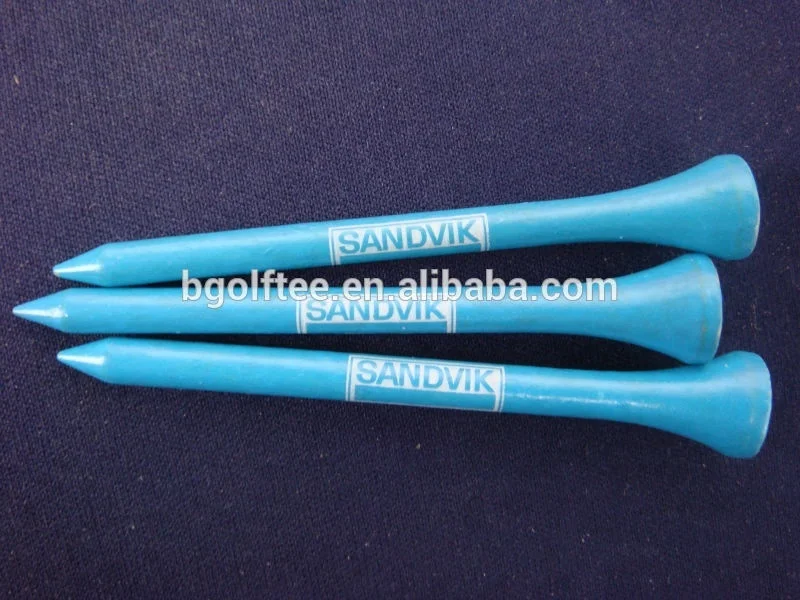 
Super quality wooden golf tees with special logo printed on cup or shank 