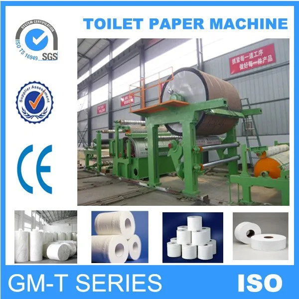 CE Сертификация Новый Состоянии Низкой Цене сырья для конопли туалетной бумаги ткани, делая машину техники