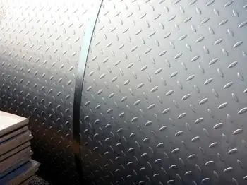 Hot dipped galvanized steel checkered plate for deck board