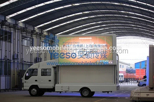 
publicity truck and LED campaign truck for event celebration and election: YES-V6 