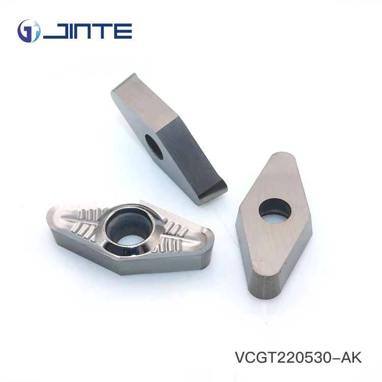 VCGT 220530 tungsten carbide turning insert for aluminum and copper