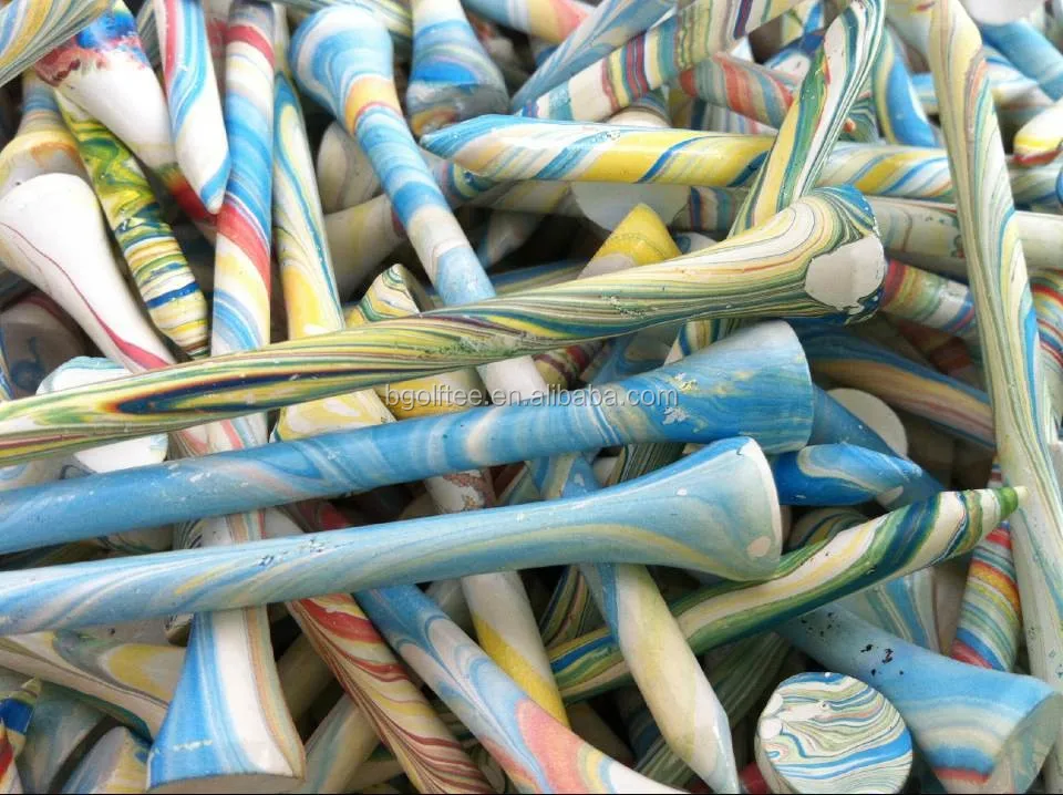 
Unique hand painting golf tees in various color special made 