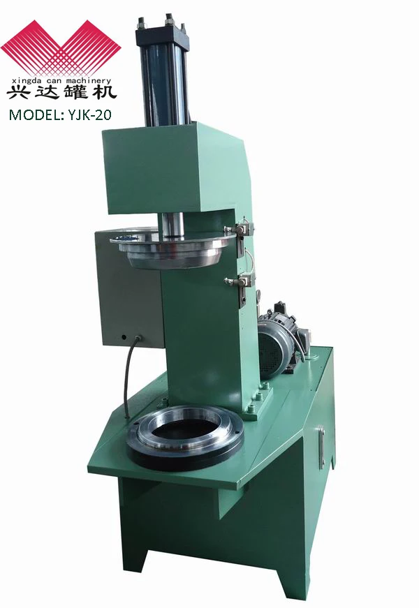 YJK-20 Drum pre-curling and flanging machine/flange forming machine
