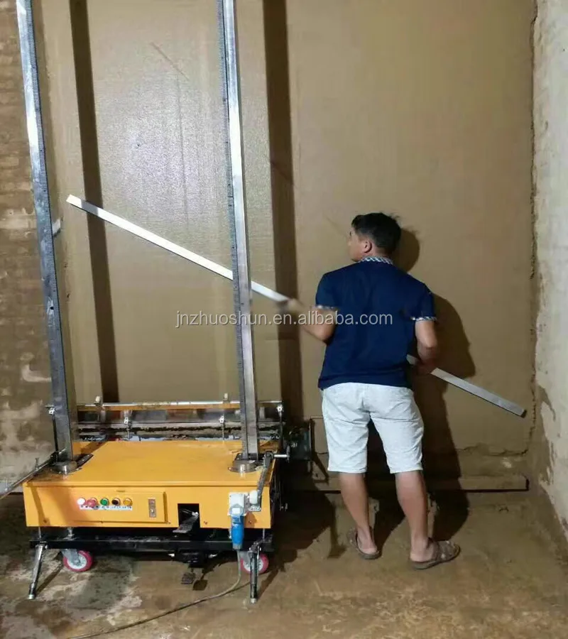 Новая технология, автоматическая машина для штукатурки цемента