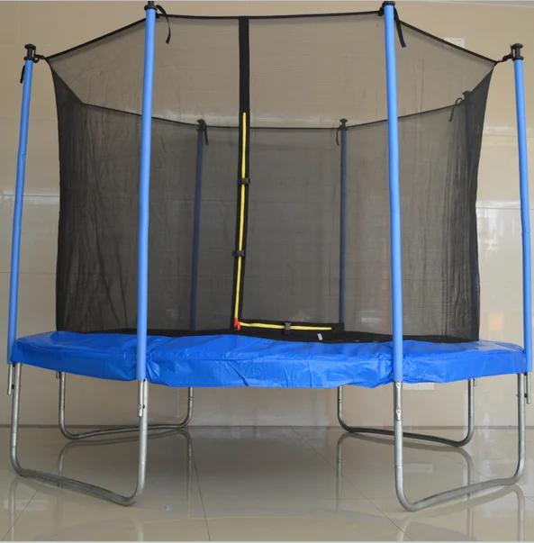 Large Household Gymnastic Bungee Trampoline with Safety Net and Enclosure for High Jump