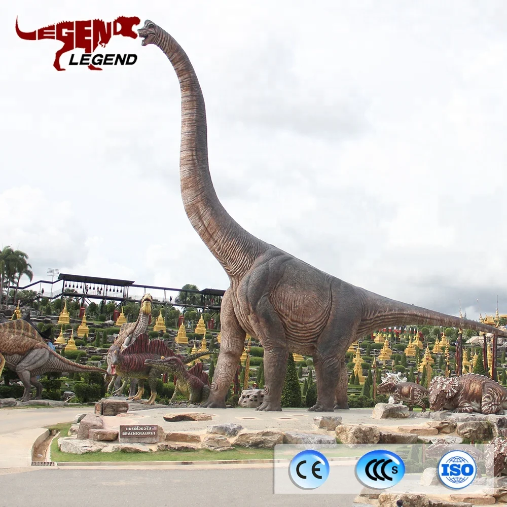 Museum decoration artificial 3D simulation 15m dinosaur model
