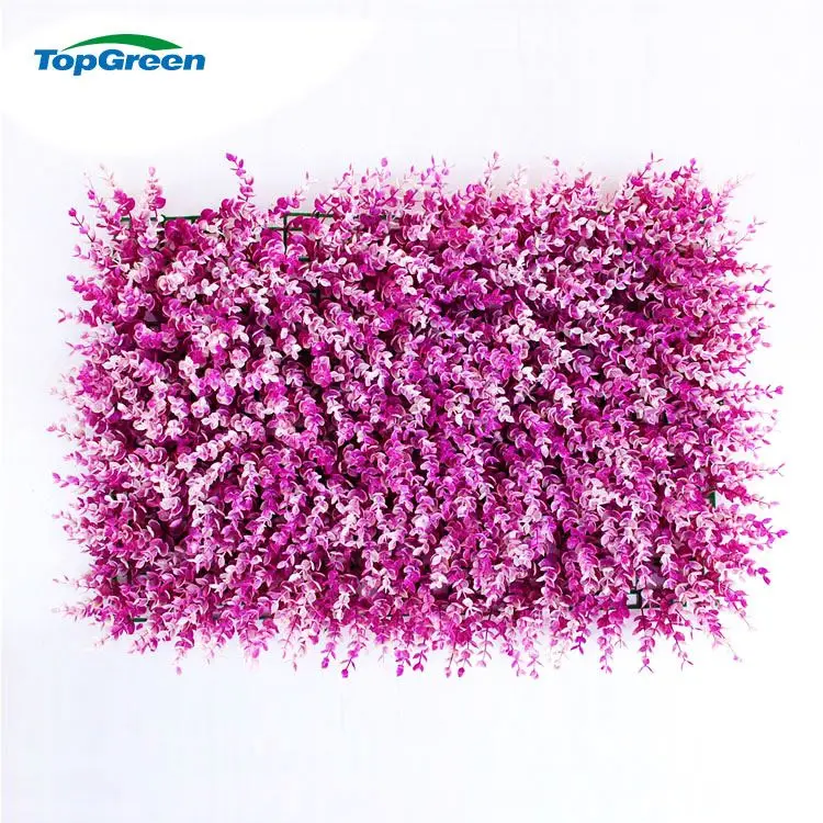 Anti UV Artificial Boxwood Hedge Artificial Wall Grass