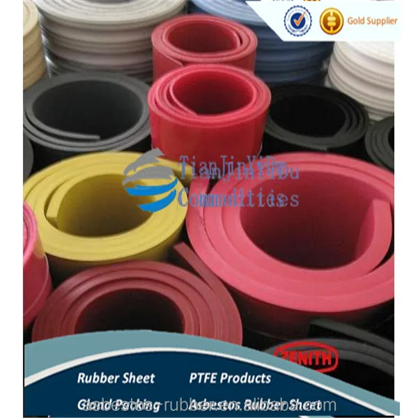 Natural rubber or SBR Fabric Reinforced Rubber neoprene sheet