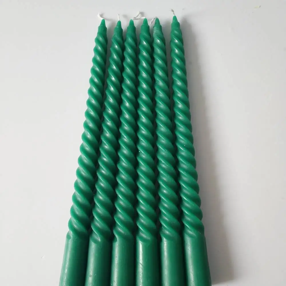
white fluted stick/spiral/taper candles candles wholesale factory 