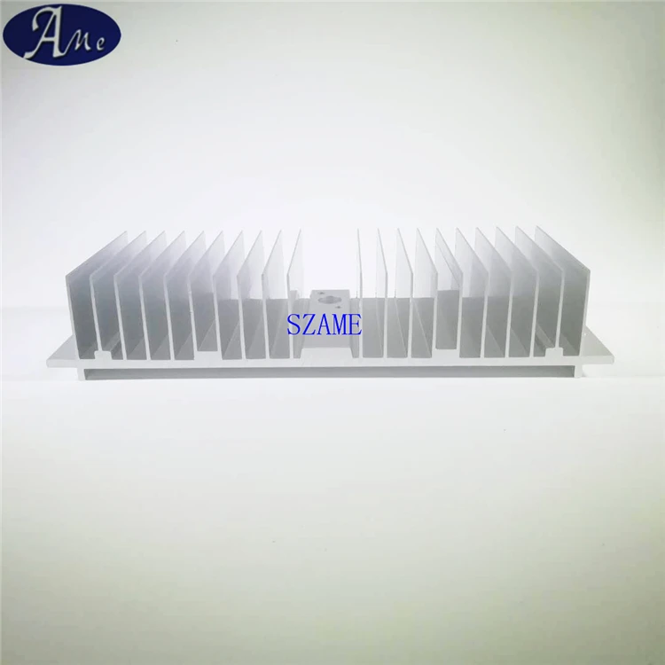 LED HEATSINK  CNC ensures flatness and straightness tolerance of +/- 0.05.