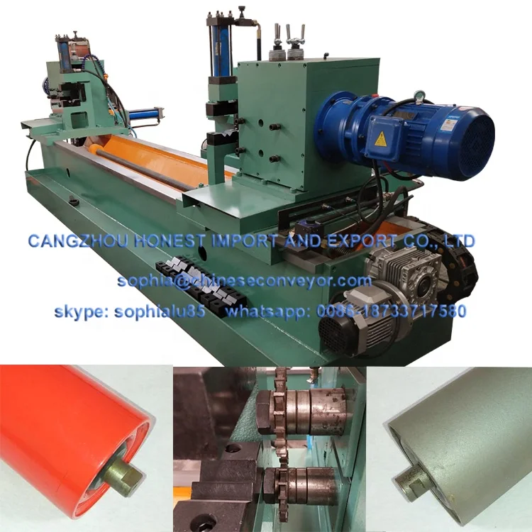 
Automatic Conveyor roller making machine/ Shaft milling machine/ Idler roller welding machine 