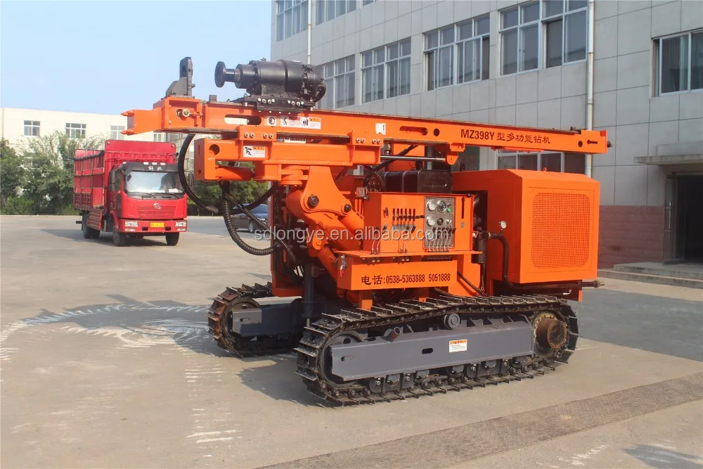mountain solar ramming piling machine MZ398Y