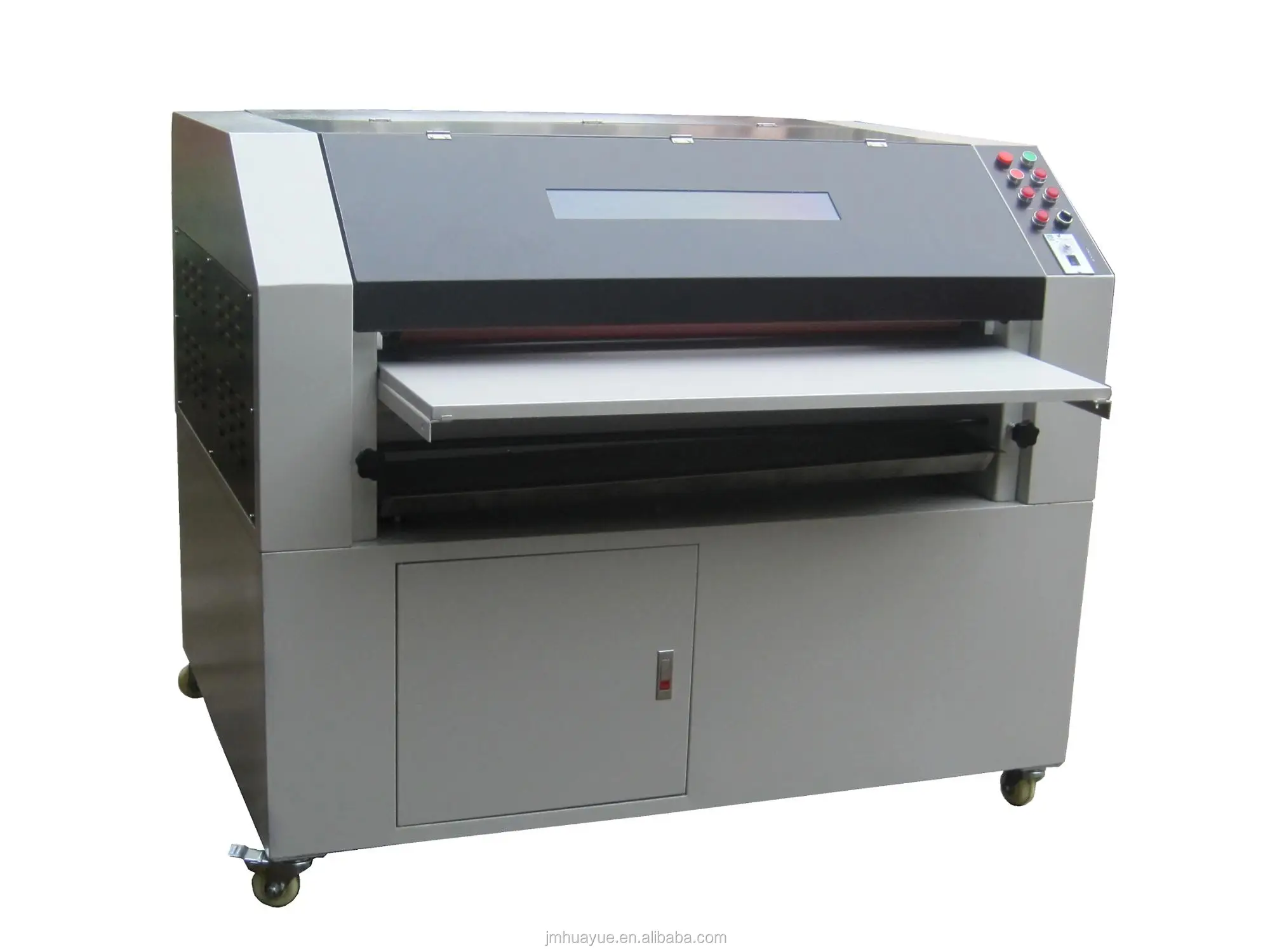 36 inch coater machine uv lamp curing  glossy effect coating uv roller press machines