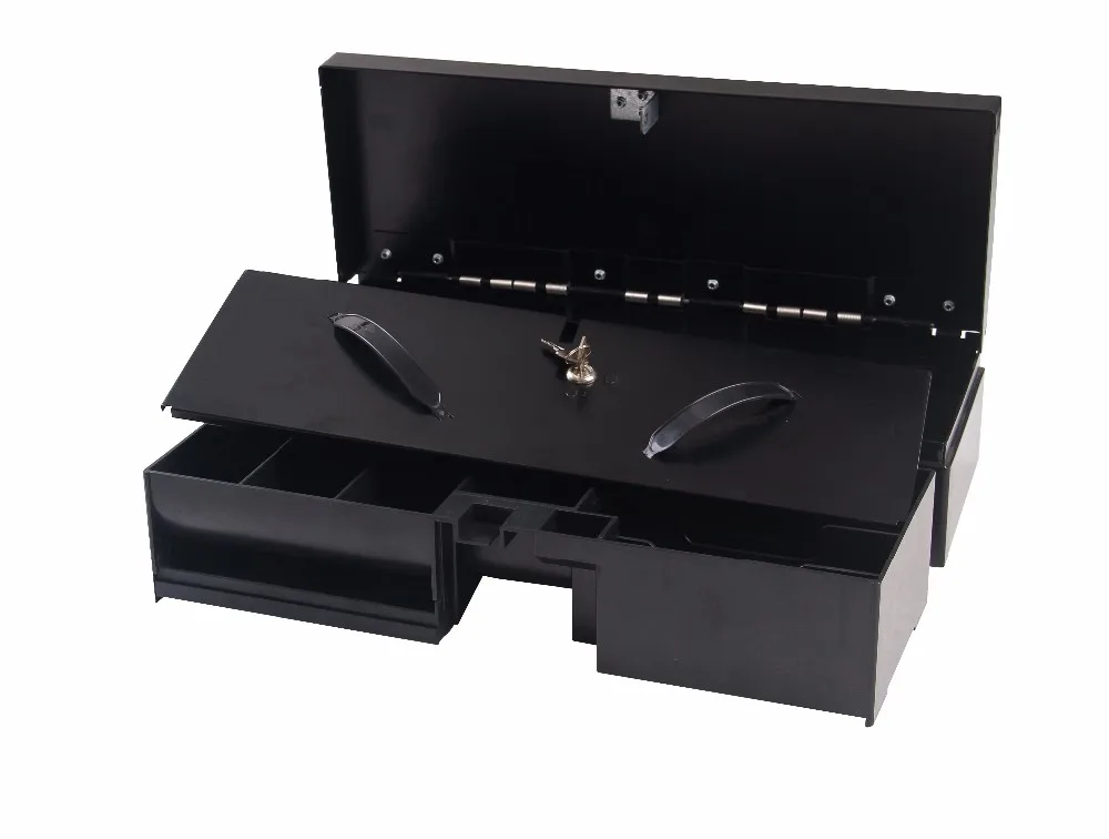 KFT-460 2-Postion замок система ПОС терминала USB металла FlipTop денежный ящик