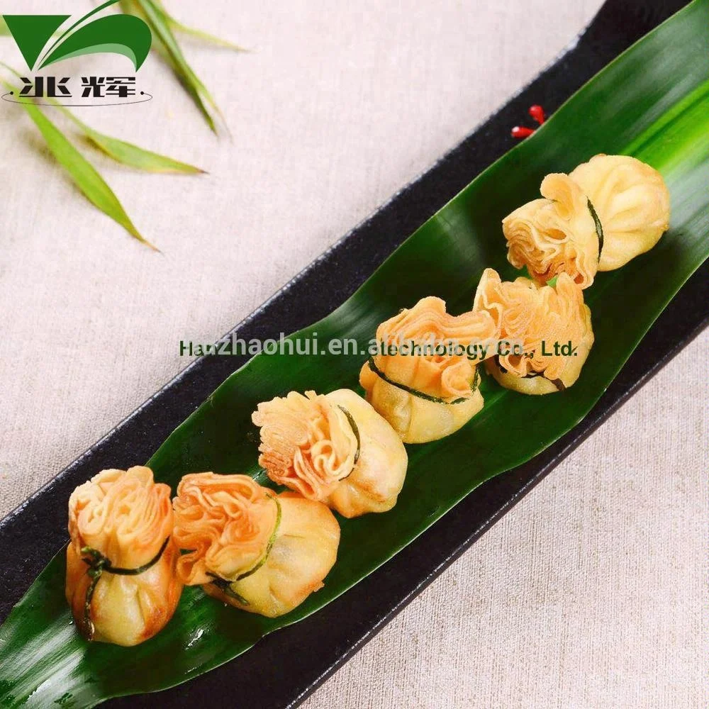 Frozen Vegan Snacks Vegetable Hand-Made Money Bag Spring Roll with Halal