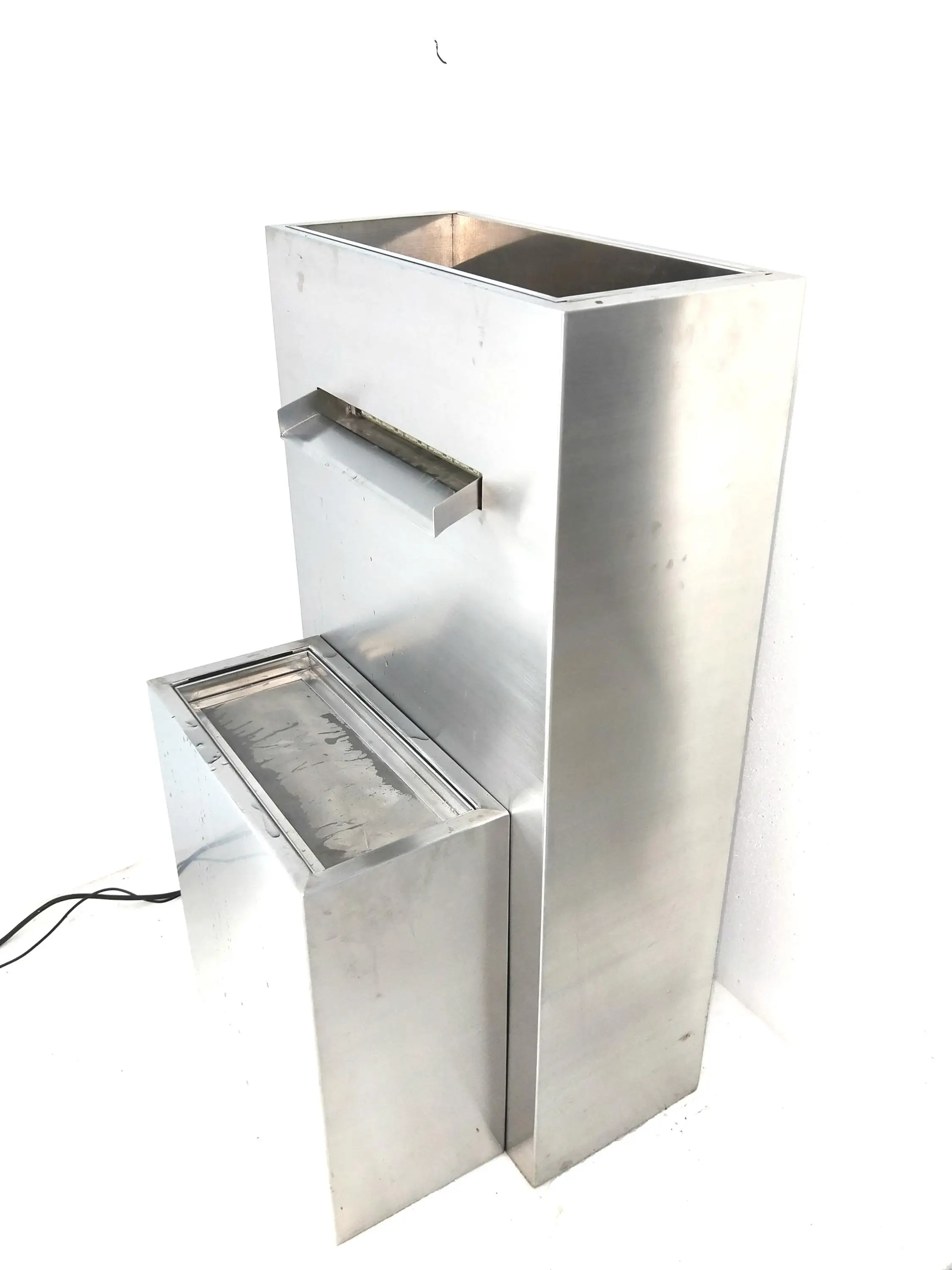 Home decoration outdoor stainless steel waterfall garden water feature indoor fountain