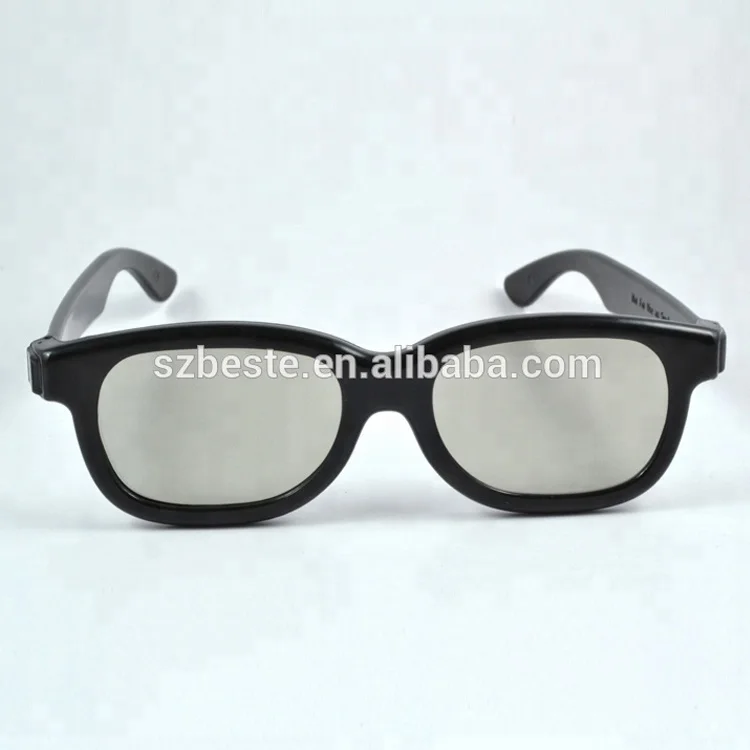save 10% China price 155* 155 *45 mm plastic circular polarized glasses 3d
