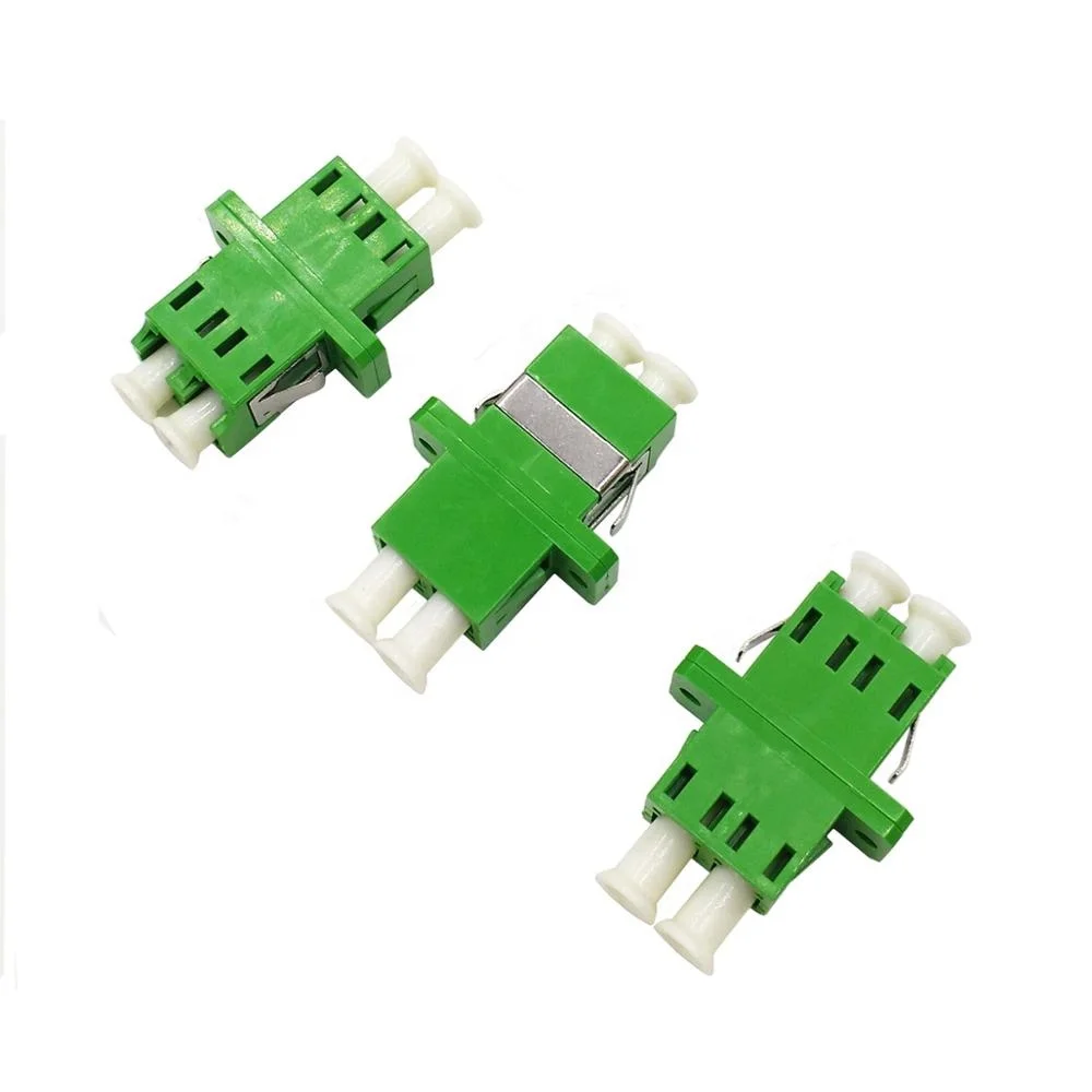 LC UPC/APC Optical Fiber Adapter Single Mode Multi Mode OM3 OM4 Duplex Fiber Connector  Fiber Adapter