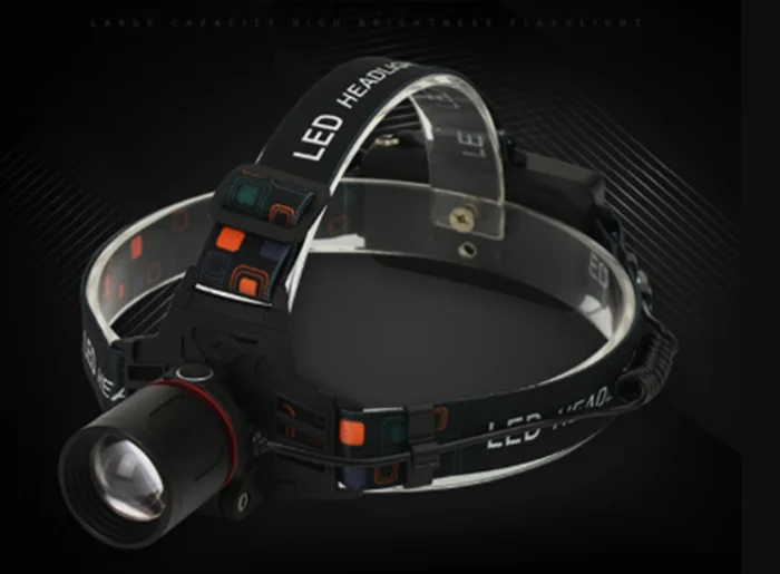 Hot-selling 10W high-brightness water-proof power unit camping diving LED headlamp in 2019