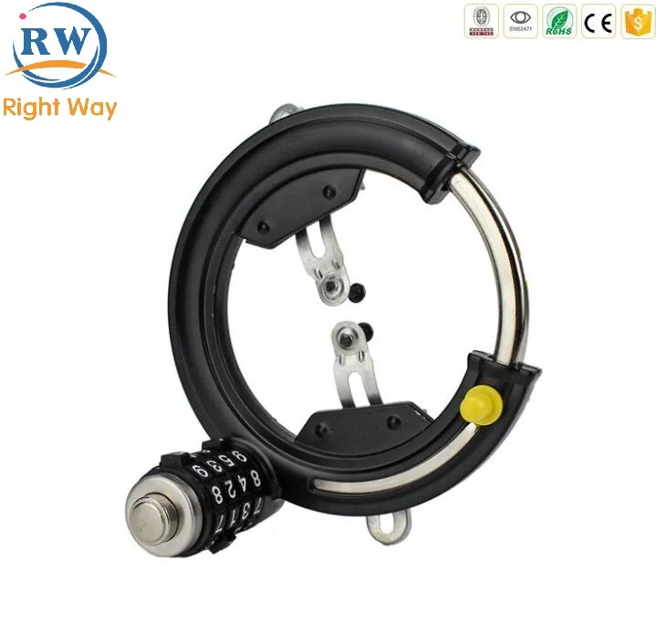 Wholesale Bicycle Accessories Horseshoe Lock Anti-theft Lock Share Road Bike Locks