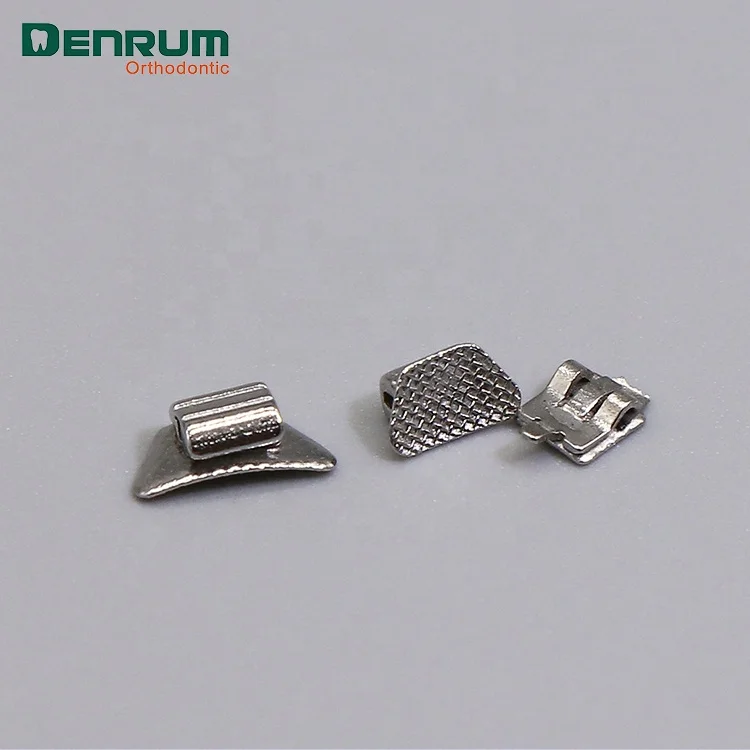 
Metal dental orthodontic 2D lingual bracket 345hooks with CE,ISO 