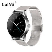 ColMi K88H Bluetooth Smart Watch Classic Health Metal Smartwatch Heart Rate Monitor For Android ISO Phone Remote Camera Clock