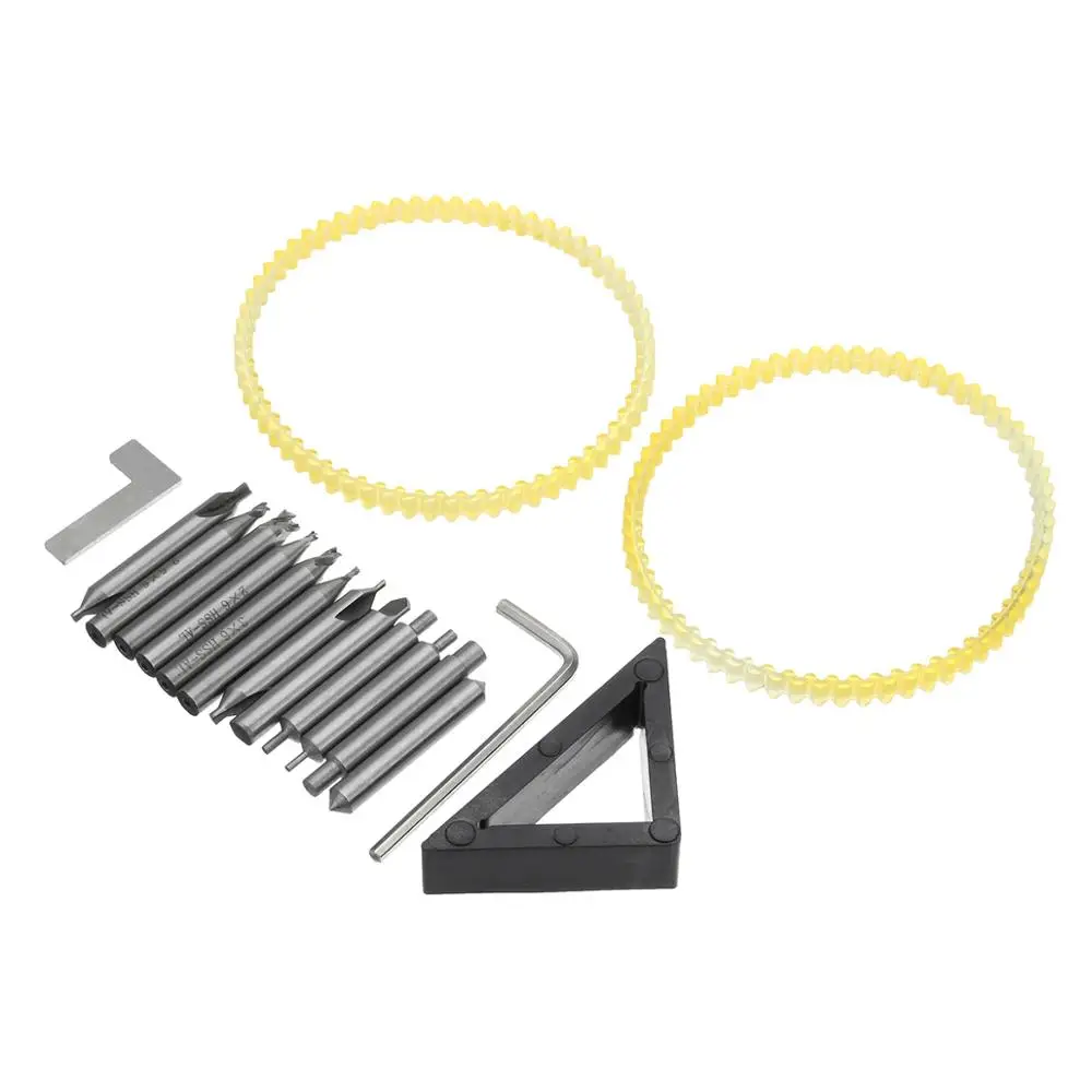 12 pcs Drill Bits Set For DEFU 339C 368A Vertical Car Key Duplicate Machine Cutter