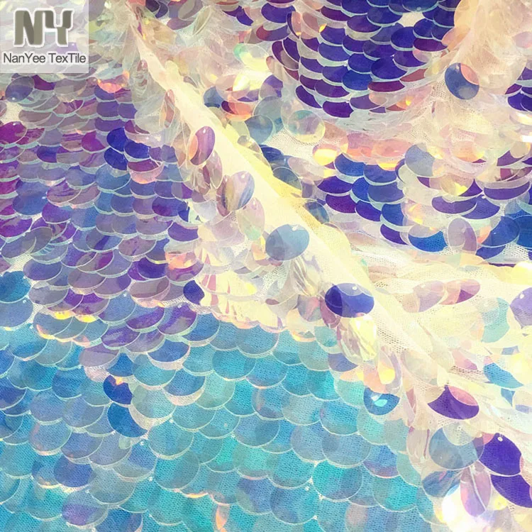 Nanyee Textile Translucent Paillette Circle Sequins 18mm