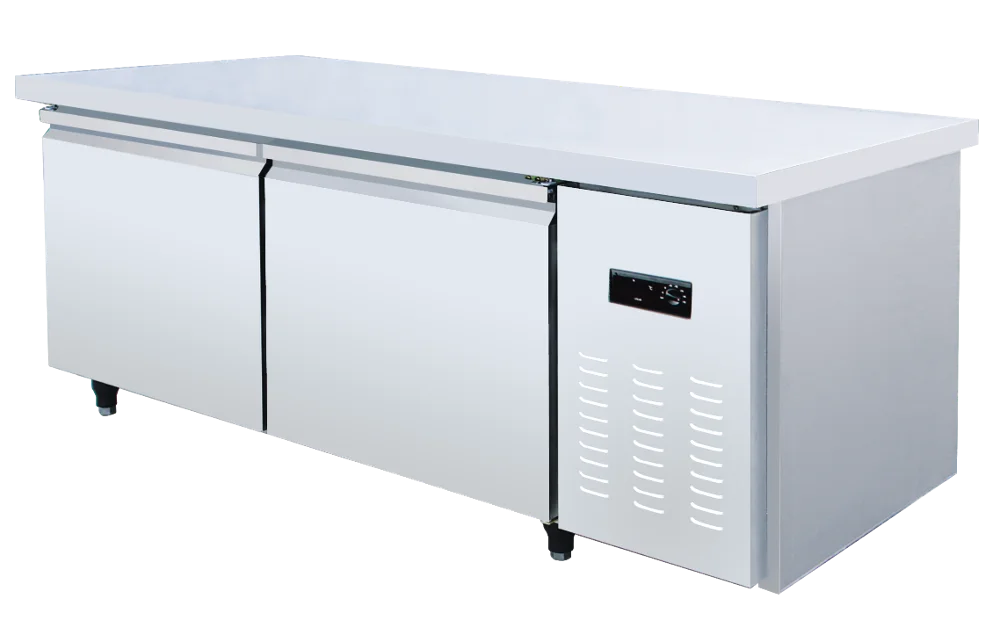 hot sale cheapest version stainless steel commercial kitchen refrigerator