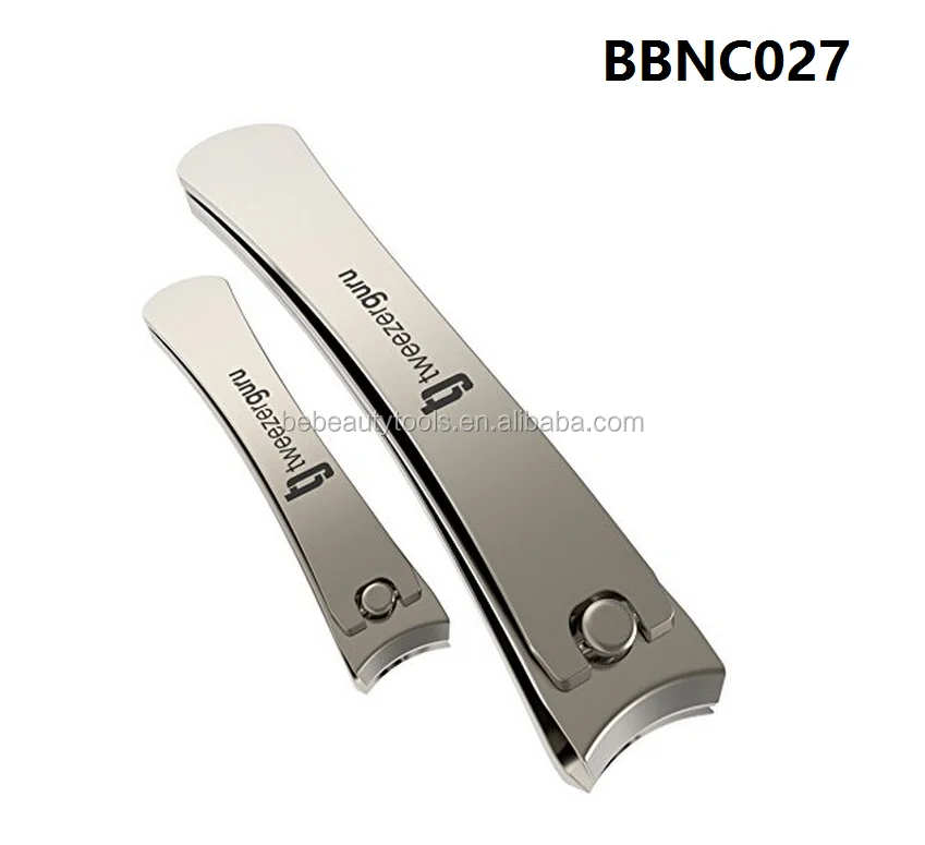 Nail Cutter Heavy Duty Zinc Alloy Stainless Steel Toenails Fingernails Built-In Nail File Curved Nail Clipping Catcher Clippers