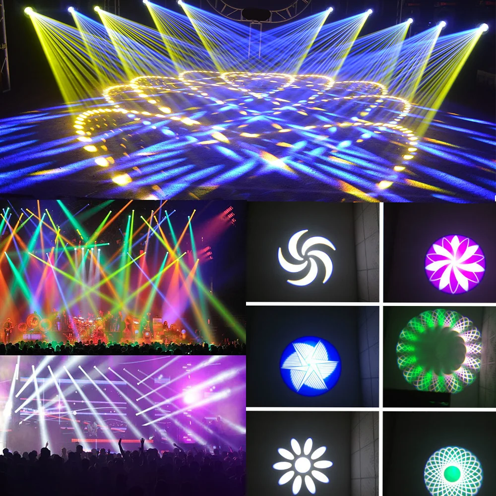 3in1 15r Sharpy 330w Beam Spot Light LED Stage Lights for DJ&Music Show Wash Moving Head Lights
