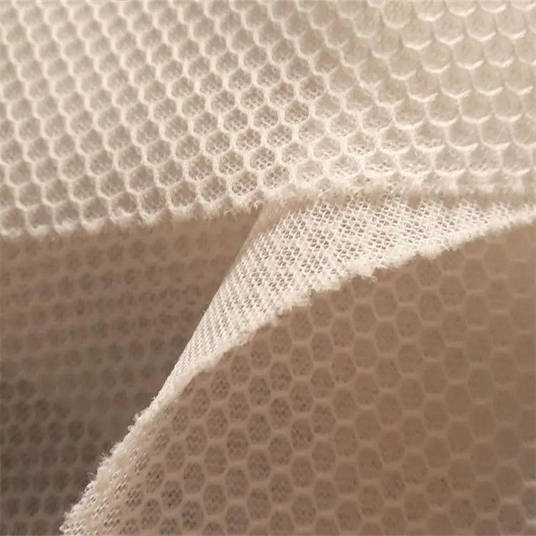 fabrics to manufacture mattresses 100% polyester mesh for outdoor summer knit fabric ladies shoe 3d spacer fabric