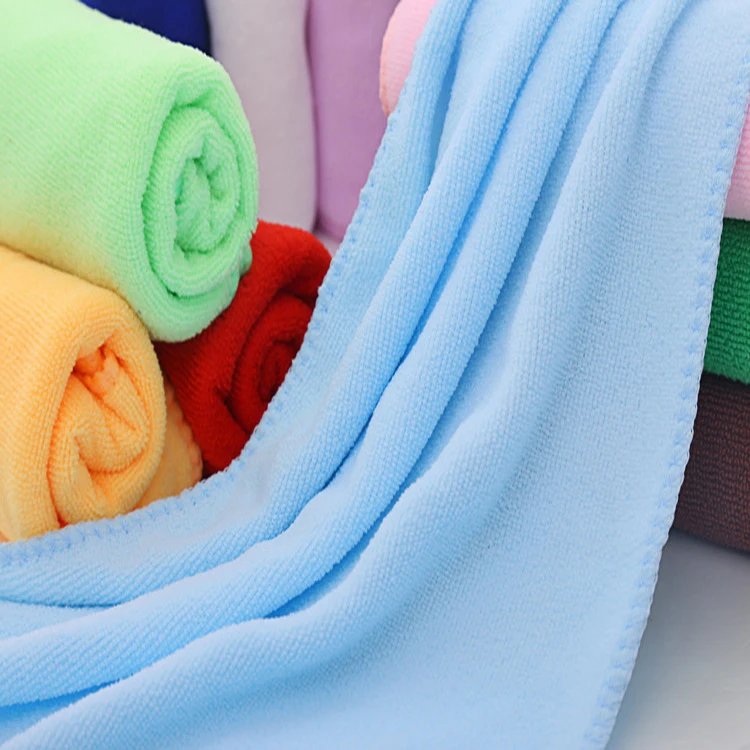 Wholesale Microfiber Cleaning Cloth Bath Towel In Factory Price