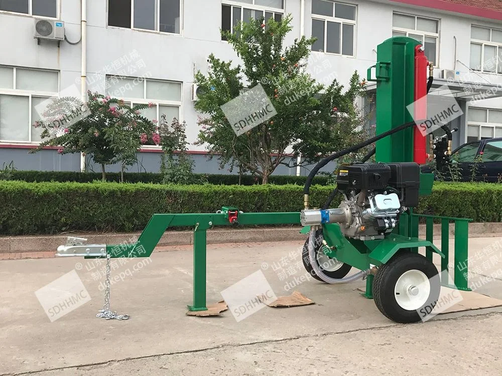 USA Type 15HP Gasoline Log Splitter Firewood Processor For Sale