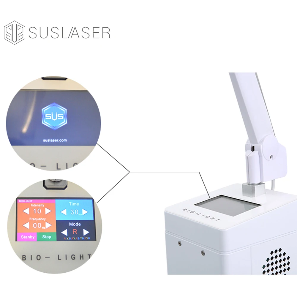 Strong Output Face & Body red blue yellow 7 Color PDT LED Light Therapy