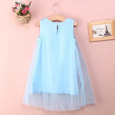 New font b Children b font Baby Flower Girl Princess Party font b Dress b font