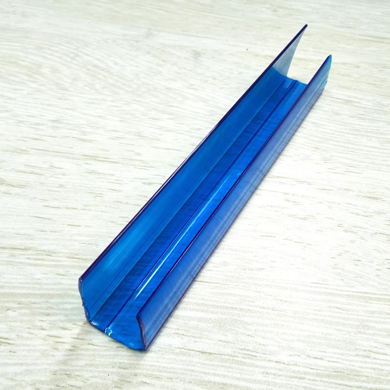 
Precision connected polycarbonate sheet accessories pc profiles 