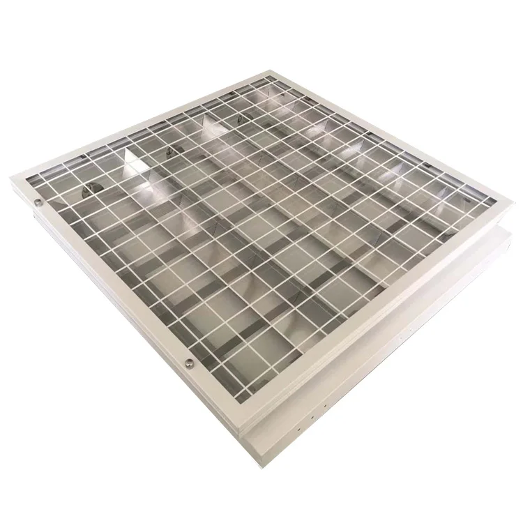 2x40w T8 ceiling recessed lamp built-in louver type fluorescent fitting